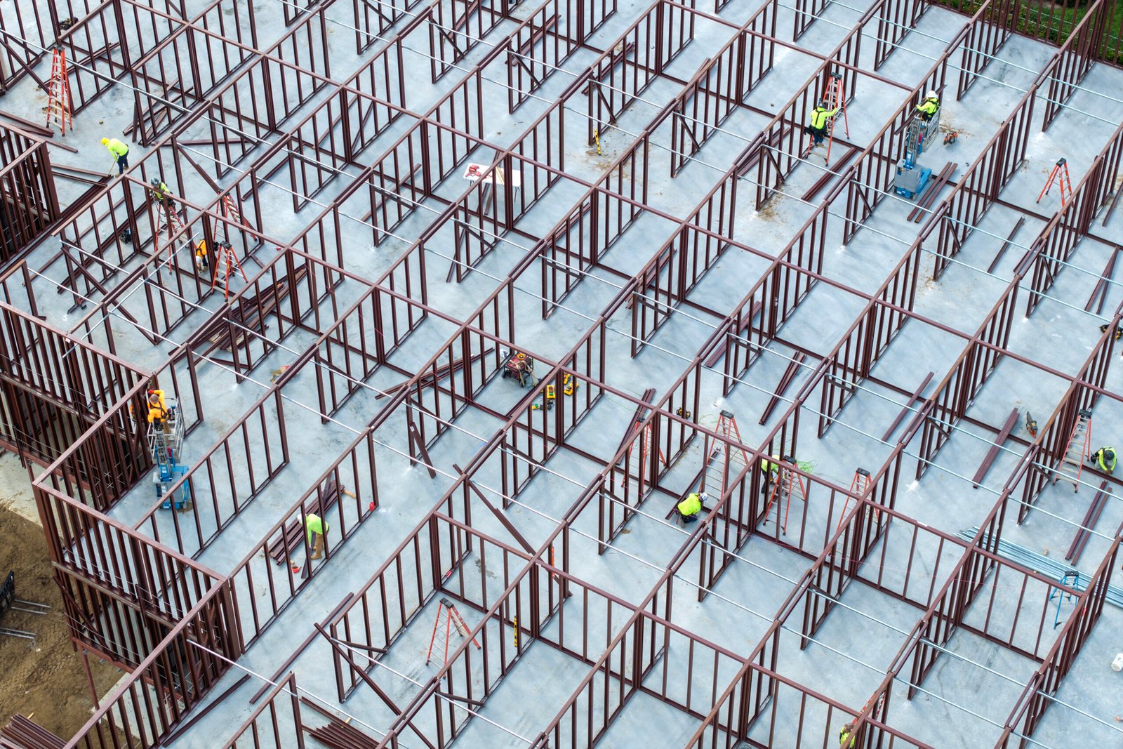 Vue aérienne - Photo et vidéo drone - Suivi chantier BTP à Béziers