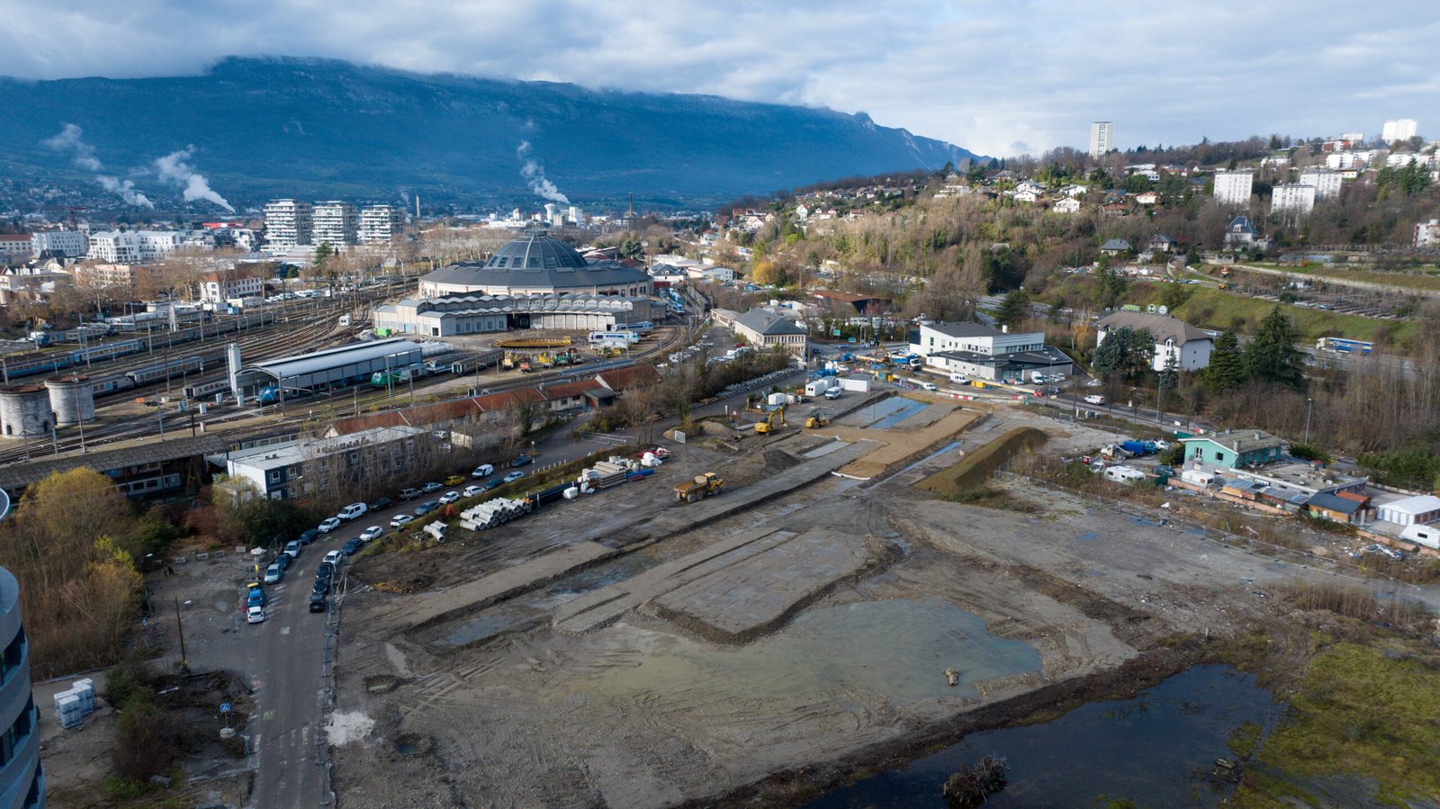 Timelapse BTP - Chambéry - Savoir - La Cassine